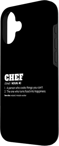 Vista 2 de Chef Definition Cook Pastry Chef Culinary Cooking Funny Gift Case for iPhone 16