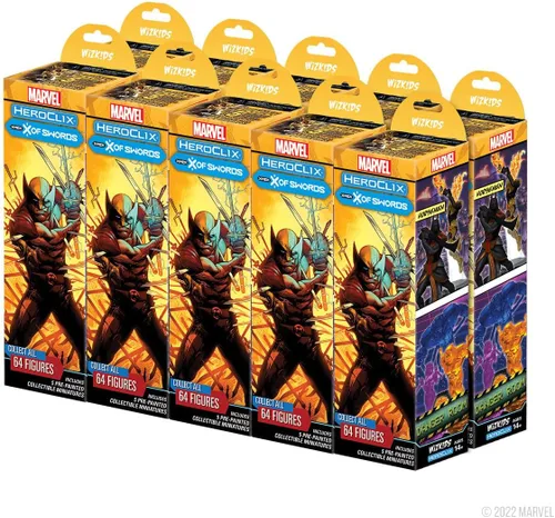 Vista 7 de WizKids Marvel HeroClix: X-Men X of Swords Booster (unidad individual)