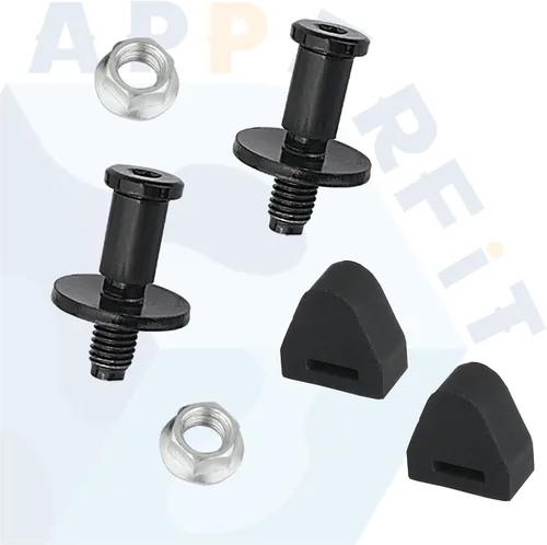 Vista 3 de 38427 - Perno delantero de puerta trasera con tope de goma para puerta trasera, compatible con Chevy Chevrolet Silverado clásico 1999-2007/GMC