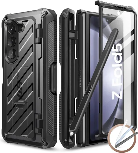 Vista 16 de SUPCASE Unicorn Beetle Pro Series - Funda para Samsung Galaxy Z Fold 3 5G (2021), carcasa resistente de doble capa de cuerpo completo con protector