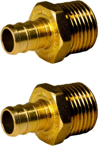 Vista 7 de XFITTING 1 pulgada Pex x 1 pulgada Adaptador Femenino NPT, 23-4-3=2X, 2 Piezas
