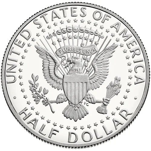 Vista 2 de 2014 S 2014 Plata Proof Kennedy Medio Dólar DCAM Medio Dólar US Mint