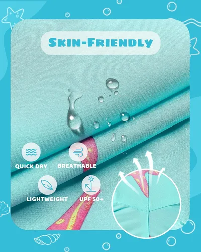 Vista 217 de maamgic Traje de baño para niños con forro de compresión elástico para niño