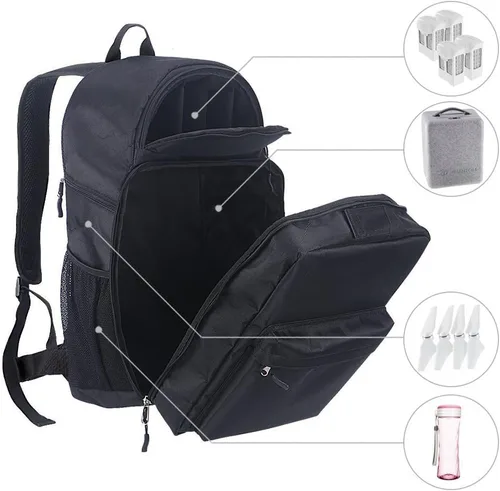 Vista 2 de Smatree Mochila rígida para DJI Phantom 4/4 Pro Compatible con DJI Phantom 4/4 Pro