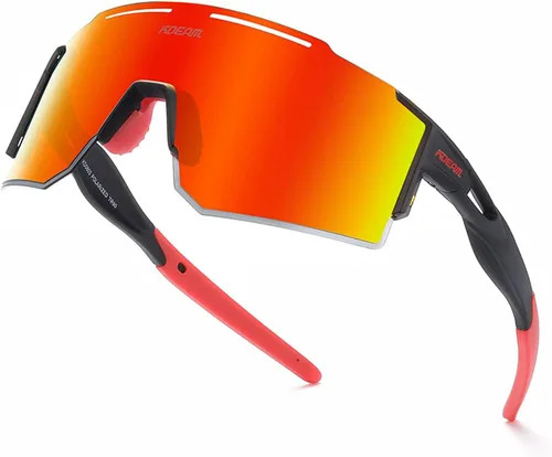 Vista 20 de Gafas de sol polarizadas deportivas para mujeres y hombres, UV400, gafas de ciclismo, béisbol, correr, pesca, al aire libre, resistentes al viento