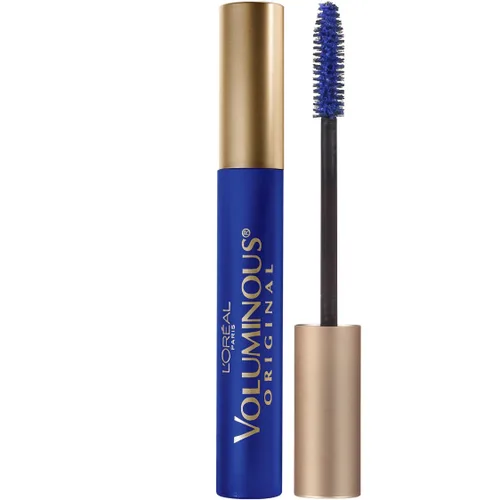 Vista 2 de L'Oréal Paris Makeup - Máscara de pestañas Voluminous Original, azul cobalto, 0.26 onzas líquidas y maquillaje Voluminous Lash Boosting Conditioning