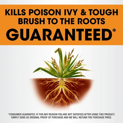 Vista 6 de Roundup Poison Ivy Plus Tough Brush Killer₂ con varita cómoda, resultados visibles en horas, 1 galón (paquete de 2)