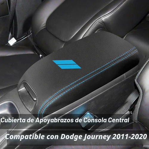 Vista 6 de YOSRTER - Funda para el reposabrazos de la consola central para Dodge Journey, accesorios 2011-2018 2019 2020, de piel antiarañazos