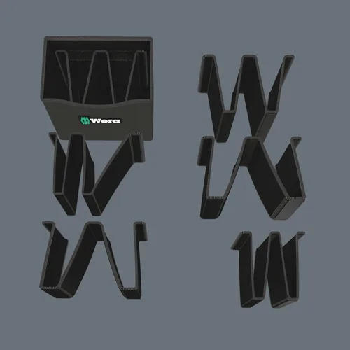 Vista 15 de WERA 05004310001 Kraftform 2go 100, 11 piezas