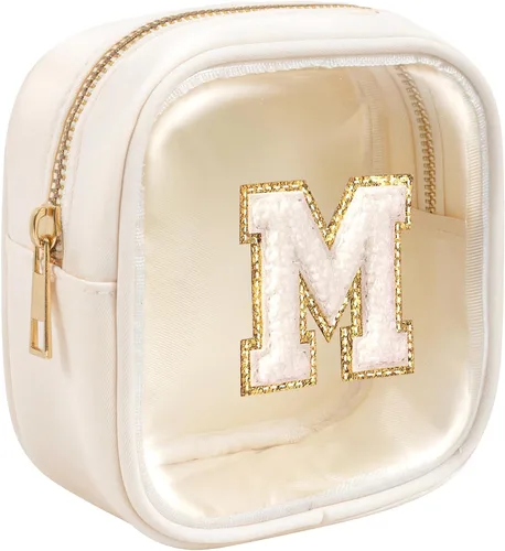 Vista 39 de KOTORA Bolsa de Maquillaje Inicial, Bolsa de Viaje de Artículos de Aseo, Bolsa de Maquillaje Transparente, Bolsas de Cosméticos Organizadoras