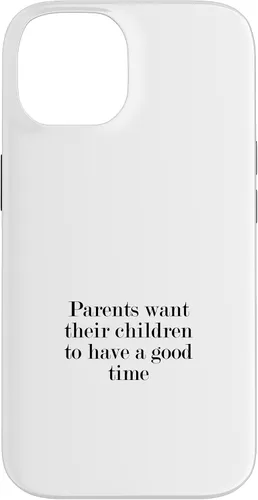 Vista 4 de iPhone 16 Parents want their children to have a good time Case