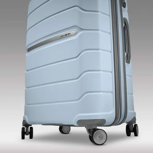 Vista 6 de Samsonite Freeform Maleta rígida, expandible con ruedas dobles giratorias, Azul powder), 78255-1713