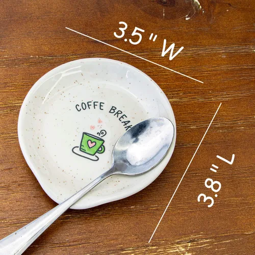 Vista 3 de VILIGHT - Plato con área de cuchara para barra de café