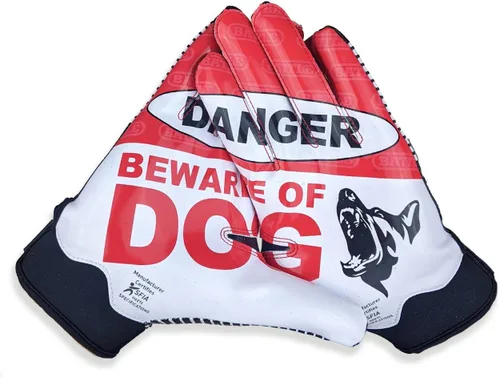 Vista 35 de Battle Sports - Guantes de fútbol americano para receptor abierto con dorso de mano, ultraadherentes y con agarre, antideslizantes, para adultos