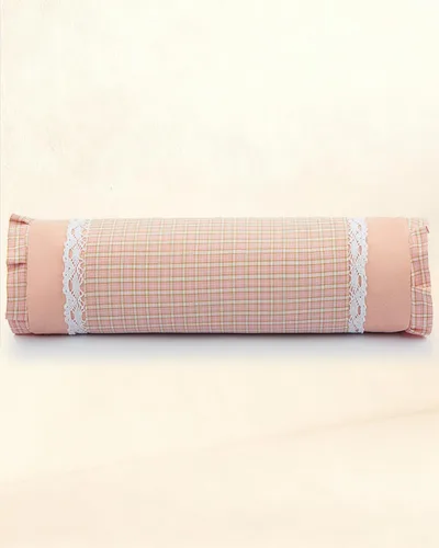 Vista 12 de Almohada cervical de trigo sarraceno para dormir, almohada ajustable para alivio del cuello con funda de almohada lavable, cojín cilíndrico redondo