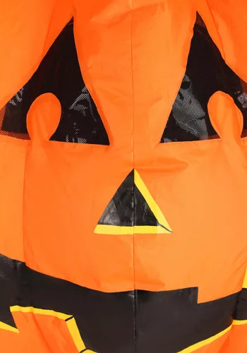 Vista 4 de Disfraz Inflable de Calabaza Sonriente para Adultos Multicolor