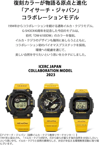 Vista 3 de Casio G-Shock FROGMAN GW-8200K-9JR Love The Sea and The Earth Reloj Solar (Japón Productos Genuinos Nacionales), Negro -, Moderno
