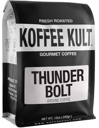 Vista 12 de Koffee Kult Café molido suave y sabroso, tostado medio, perfecto para una taza relajante en cualquier momento (tostado medio, 12 onzas)