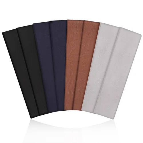 Vista 12 de Fishinsea Paquete de 8 diademas deportivas para mujer, tela elástica suave antideslizante, bandas para el cabello para entrenamiento diario, yoga