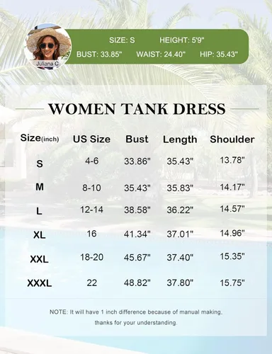 Vista 5 de Tanst Vestido sin mangas para mujer, estampado damasco, para verano, con bolsillos (S-3XL)
