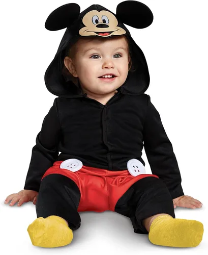 Vista 3 de Disfraz de Disney Mickey Mouse para bebé Rojo