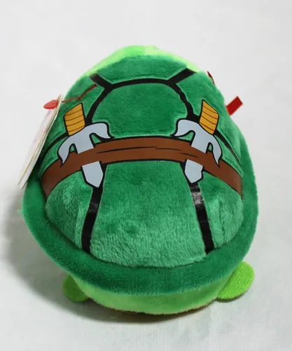 Vista 3 de TY Teeny Animal de peluche Tortuga Ninja Raphael Small 4" Plush Toy