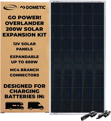 Vista 11 de ¡Go Power! Overlander juego solar Panel solar de plata
