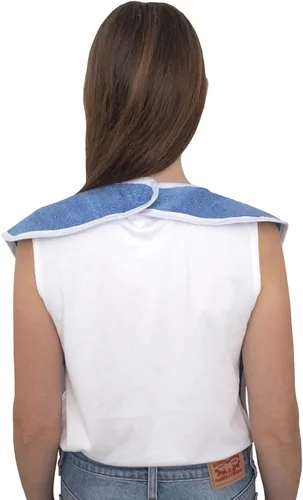 Vista 6 de Elaine Karen Paquete de 1 Baberos Premium para Adultos para Mujeres y Hombres, Paño para Comer para Personas Mayores y Discapacitadas, Ajustable