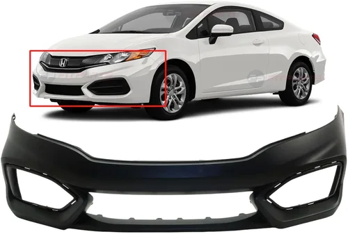 Vista 9 de FitParts Compatible con Toyota Prius 2012-2015 Cubierta de parachoques