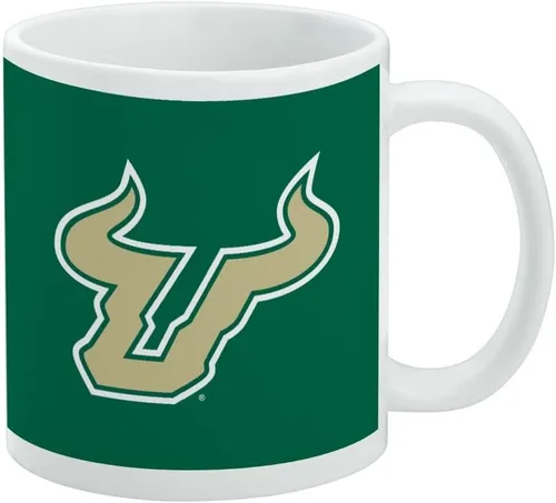 Vista 151 de Taza de cerámica con el logotipo principal de la Universidad Rider, taza de regalo novedosa para café, té y bebidas calientes, 11oz, blanca