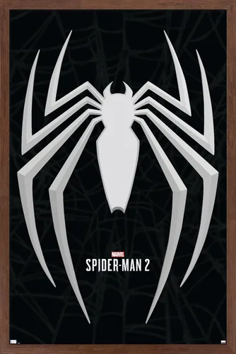Vista 10 de Trends International Marvel's Spider-Man 2 - Póster de pared con icono de Peter Parker, 22.4 pulgadas de largo x 14.7 pulgadas de ancho, versión