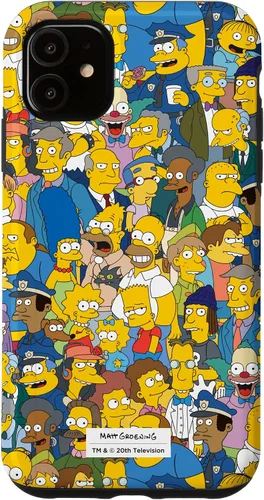 Vista 8 de The Simpsons Springfield Characters Print - Carcasa para iPhone 17