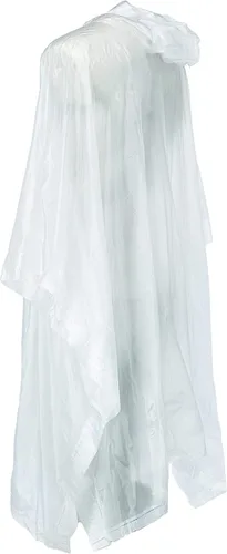 Vista 2 de Disney Poncho de lluvia de Mickey y Minnie Mouse (as1, alfa, talla única, regular, regular, Love Never Folds), Claro