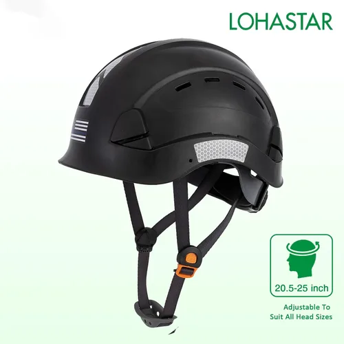 Vista 2 de Hard Hats Construction Safety Helmet, LOHASTAR Work ANSI Z89.1 Approved OSHA Hardhat Construction Helmet
