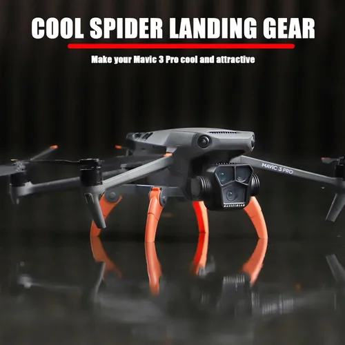 Vista 2 de Mavic 3 Pro Landing Gear Leg Kit extendido plegable para DJI Mavic 3 Pro RC Cámara Drone Accesorios Extensor de altura Extensiones protector