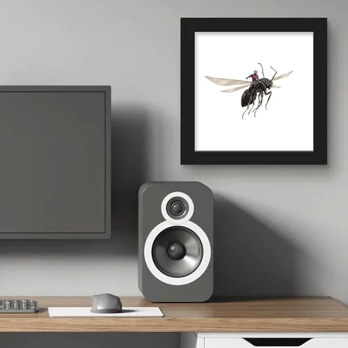 Vista 6 de Trends International Gallery Pops Marvel Comics Avengers - Póster de pared de Ant-Man, 12 x 12 pulgadas, versión enmarcada en negro