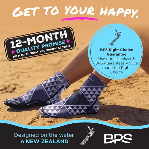 Vista 30 de BPS "Second Skin" - Calcetines de voleibol de playa ultra flexibles de secado rápido, calcetines de fútbol de arena, botines de deportes acuáticos