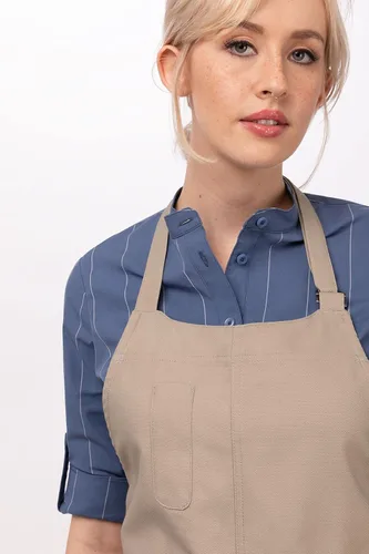 Vista 7 de Chef Works Delantal unisex Logan Bib