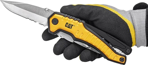 Vista 2 de Cat Multiherramienta 9 en 1 XL con hoja de cuchillo de tamaño completo y alicates - 980235