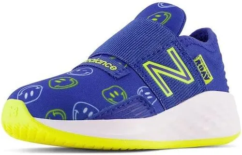 Vista 14 de New Balance Tenis unisex para bebé Fresh Foam Roav V1 sin cordones Aluminio ligero y negro.