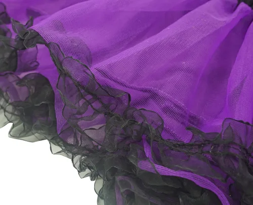 Vista 2 de Happy Cherry Disfraces de Halloween para niñas, disfraz de bruja de cuento de hadas, vestido de tutú elegante para cosplay