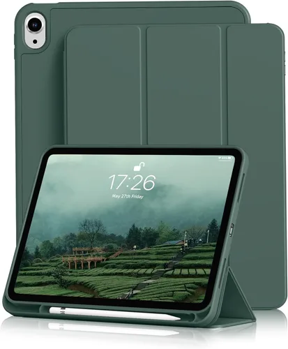Vista 22 de Kenke Funda magnética desmontable para iPad A16/10ª generación de 11/10.9 pulgadas 2025/2022, funda magnética desmontable para iPad con soporte