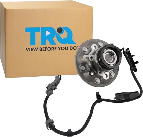 Vista 61 de TRQ Cojinete de rueda lateral del pasajero trasero y conjunto de cubo compatible con Ram ProMaster 1500 ProMaster 2500 ProMaster 3500 2014-2023