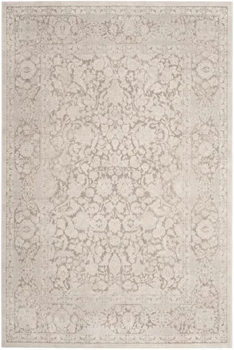 Vista 29 de SAFAVIEH Reflection Collection - Alfombra decorativa, 2 pies 3 pulgadas x 3 pies, color beige y crema, no desprende pelusa y es fácil de limpiar