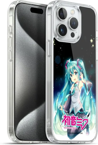 Vista 140 de Head Case Designs Licencia Oficial Hatsune Miku Gráficos Lindos Carcasa de Gel [Protección de Grado Militar] Compatible con Apple iPhone 7