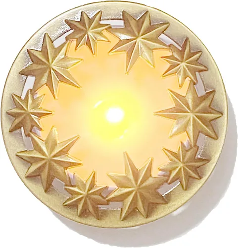Vista 12 de Golden Bauhinia - Cubierta perfumada para velas, frascos adornados, tapas de sombras, fundas para evitar el tacto, soporte para derretirse