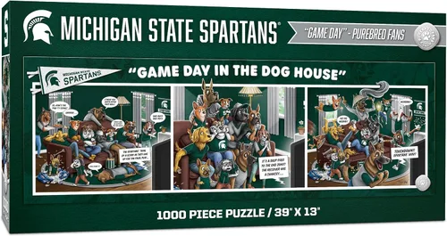 Vista 32 de YouTheFan NCAA Game Day in The Dog House - Rompecabezas de 1000 piezas