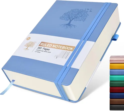 Vista 35 de Ansopu Cuaderno de puntos, 360 páginas numeradas, cuadrícula de puntos, de 8.5 x 11 pulgadas, papel de punto de 3.53 oz/m², tapa dura gruesa