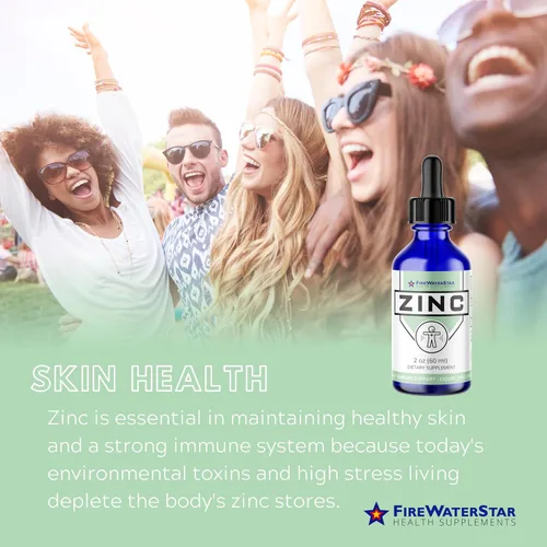 Vista 4 de Gotas de zinc líquido, zinc iónico, 2 onzas, 30 porciones, alta dosis de 45 mg de sulfato de zinc (15 mg de zinc elemental), orgánico, sin OMG