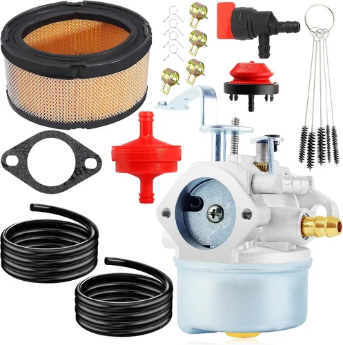 Vista 9 de Carburador compatible con Tecumseh 640260 640260A 640260B 640269 632689 HM80 HM85 HM90 HM100 LH318XA LH358XA LH358EA 8HP-9HP 10HP Colon Eman